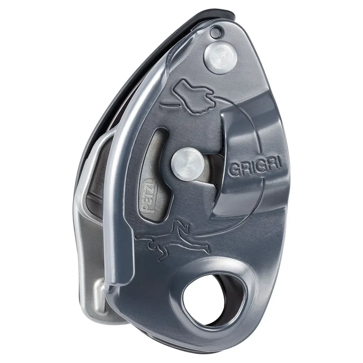 Petzl Przyrząd asekuracyjny Petzl GriGri szary