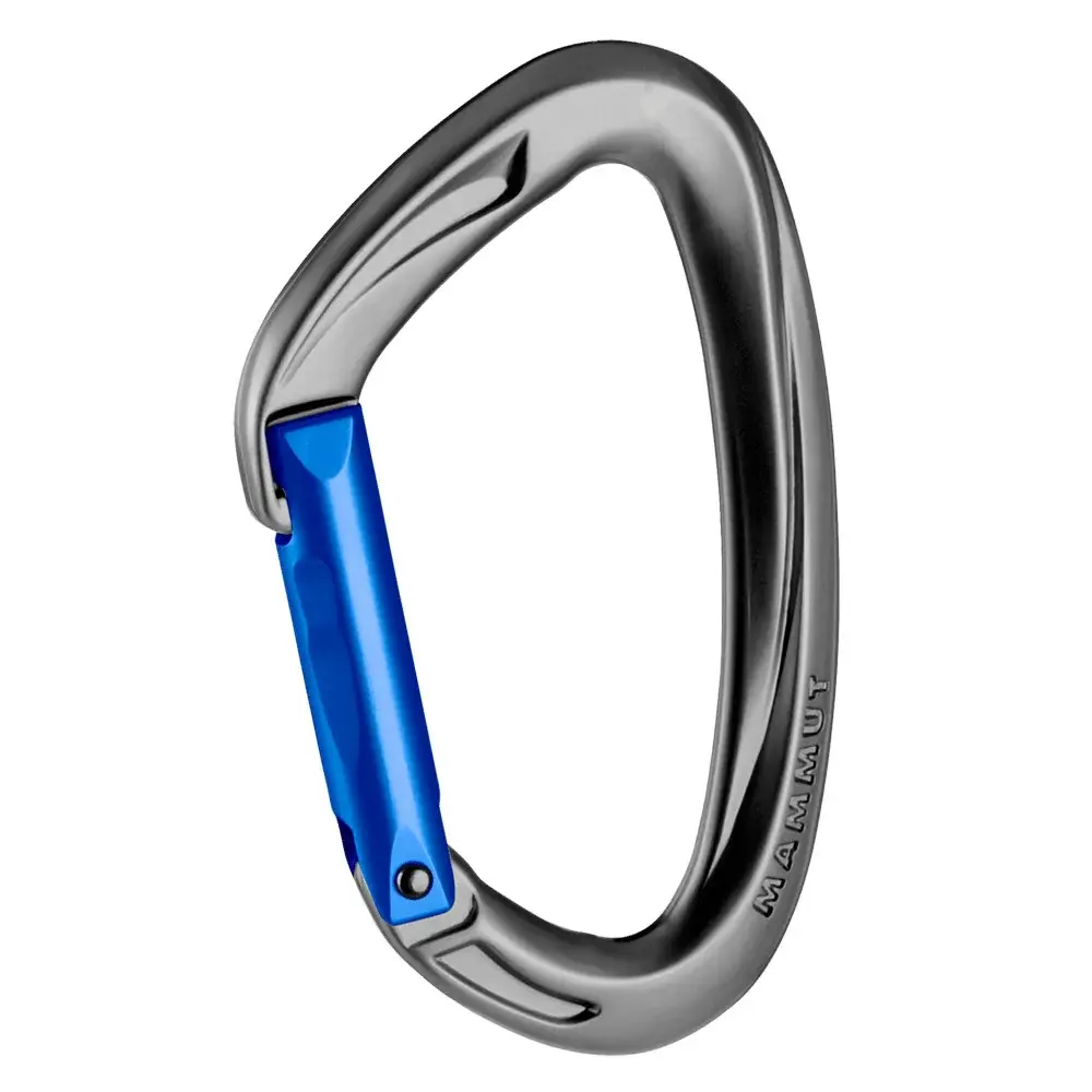 Karabinek Mammut Crag Key Lock Straight Gate silver