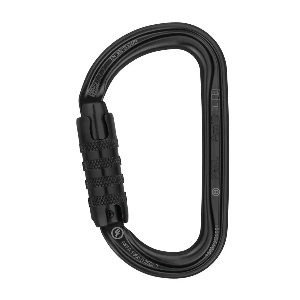 Petzl Karabinek Petzl AmD triact-lock czarny