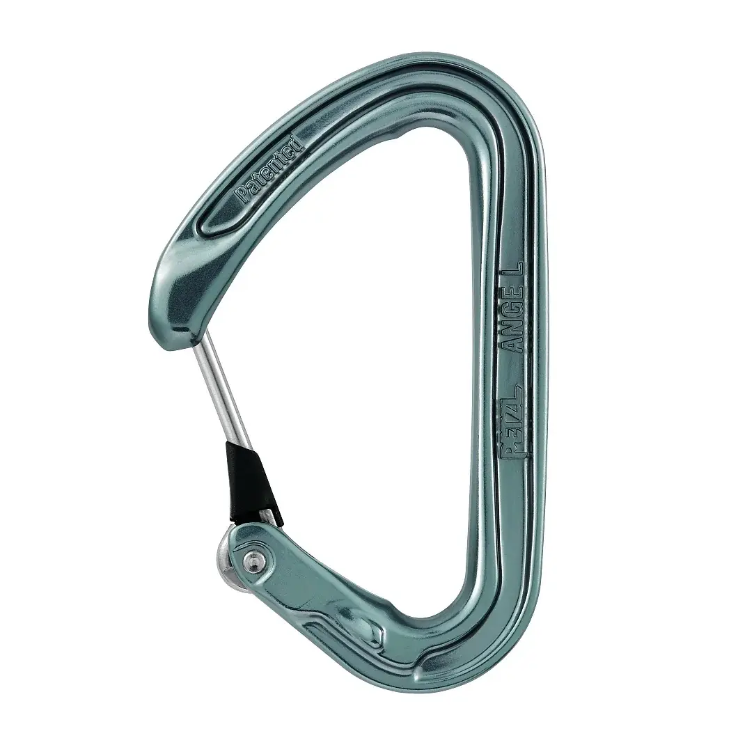 Karabinek Petzl Ange L szary