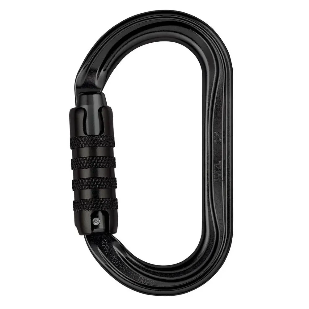 Karabinek Petzl OK triact-lock czarny