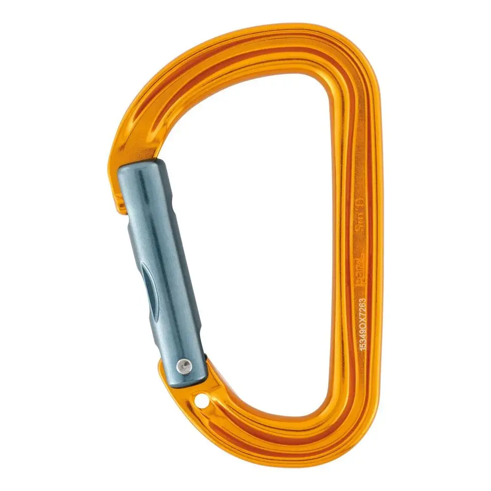 Karabinek Petzl Sm´D Wall pomarańczowy
