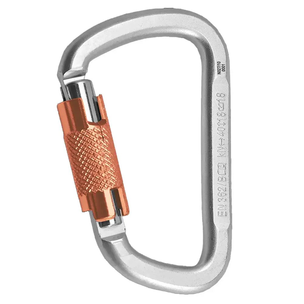 Rock Empire Karabinek Rock Empire Carabiner D-KL-2T Srebrny