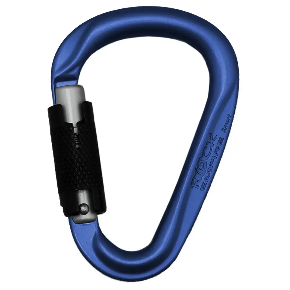 Karabinek Rock Empire Smart 2T Lazurowy one size