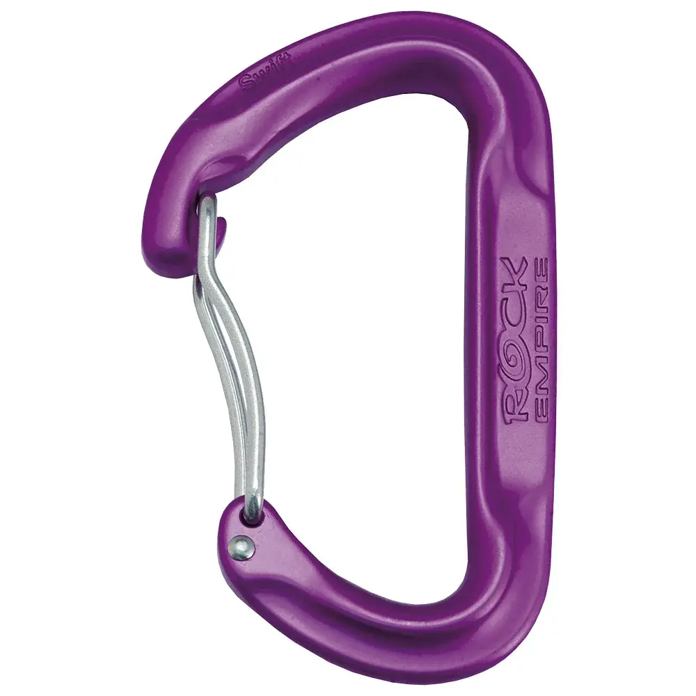 Rock Empire Karabinek lekki Rock Empire Swift Fioletowy one size