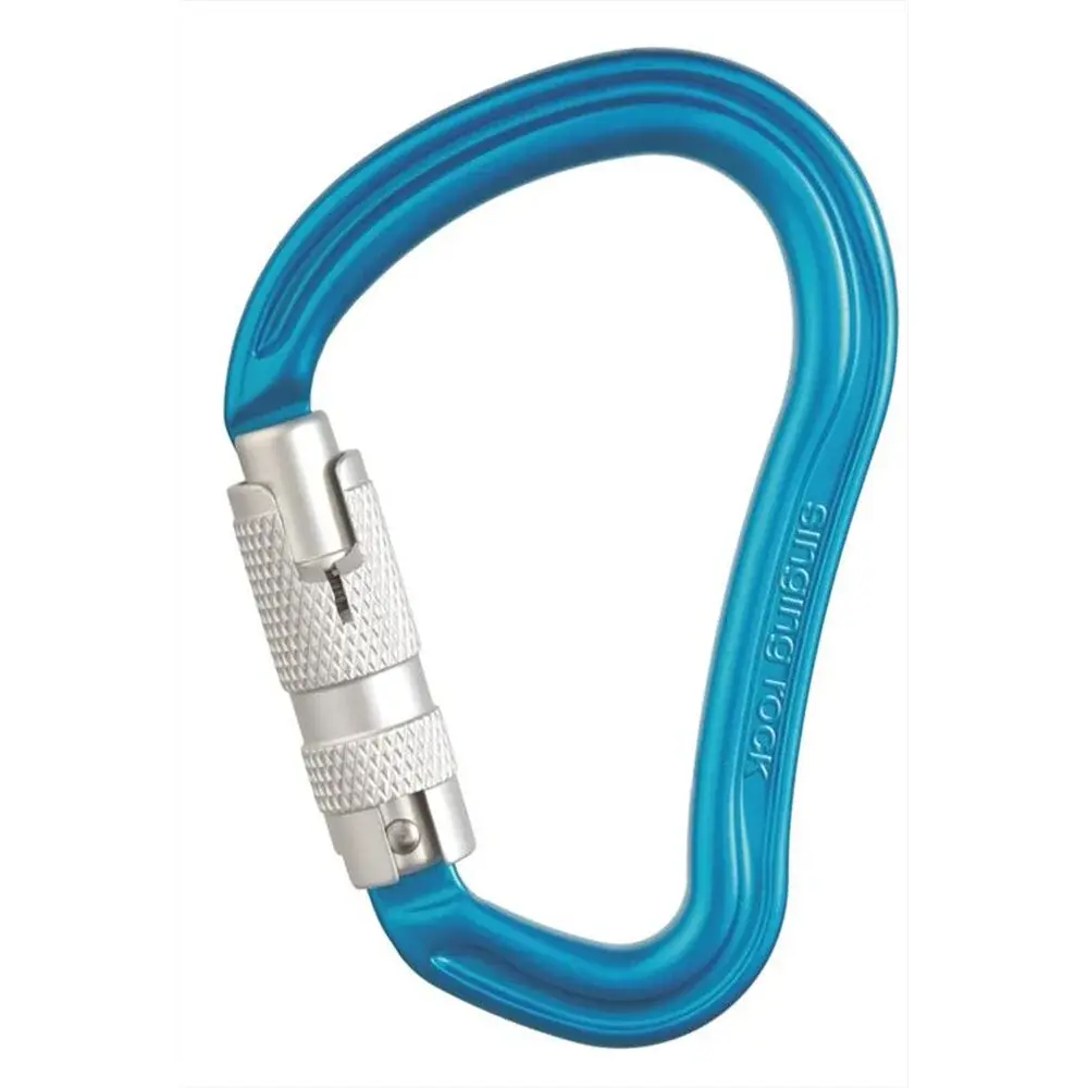 Singing Rock Karabinek Singing Rock HECTOR triple lock niebieski