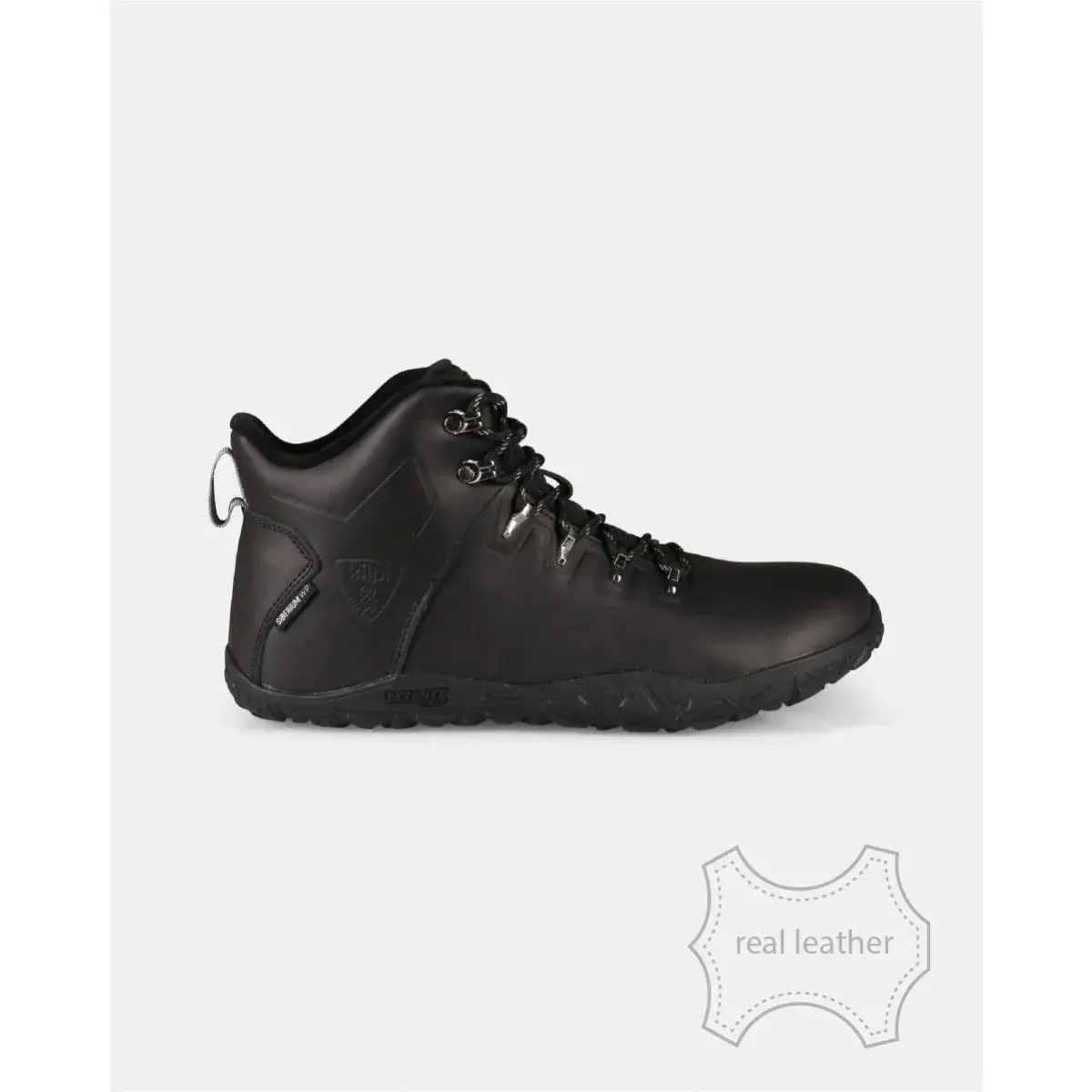 Kilpi Obuwie za kostkę Kilpi BARE LEATHER HIGH-U czarny