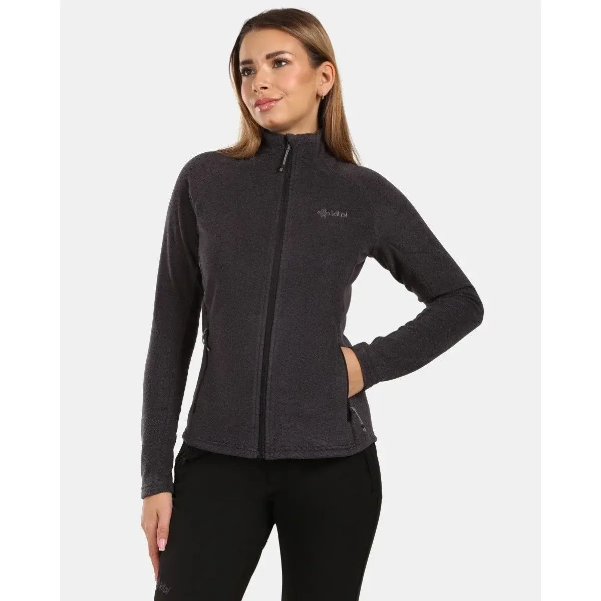 Bluza polarowa damska czarna Kilpi GLAMER-W