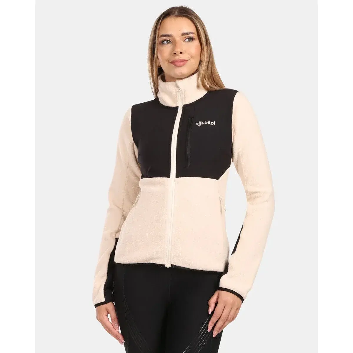 Bluza polarowa damska Kilpi KAJAANI-W beżowy