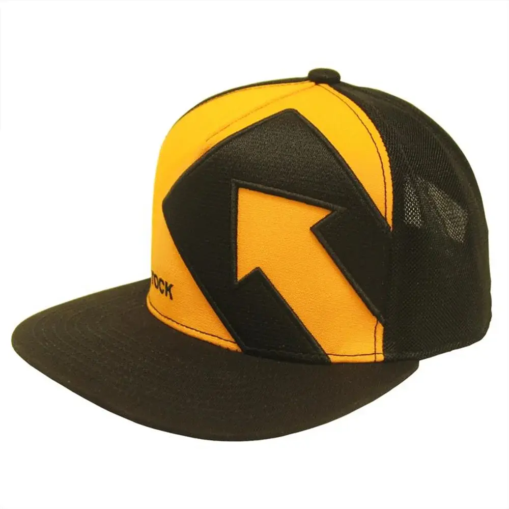 Singing Rock Czapka z daszkiem Singing Rock SNAPBACK żółty/czarny