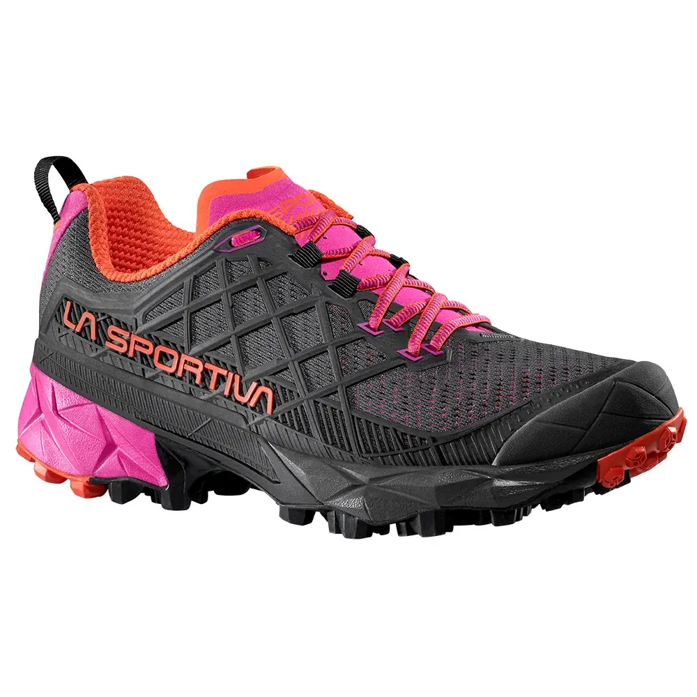 La Sportiva Buty niskie La Sportiva Akyra II Women Carbon/Cherry Tomato