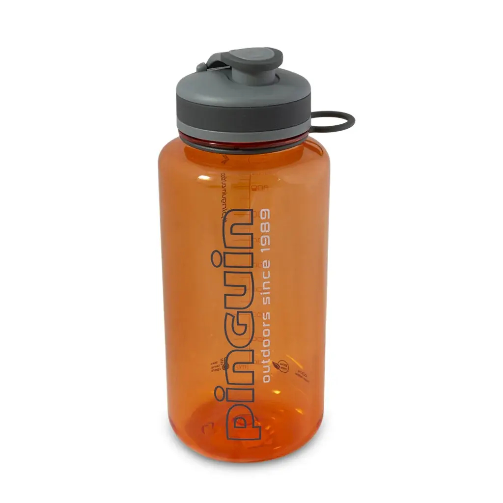 Pinguin Butelka Pinguin Tritan Fat Sport Bottle 1L orange