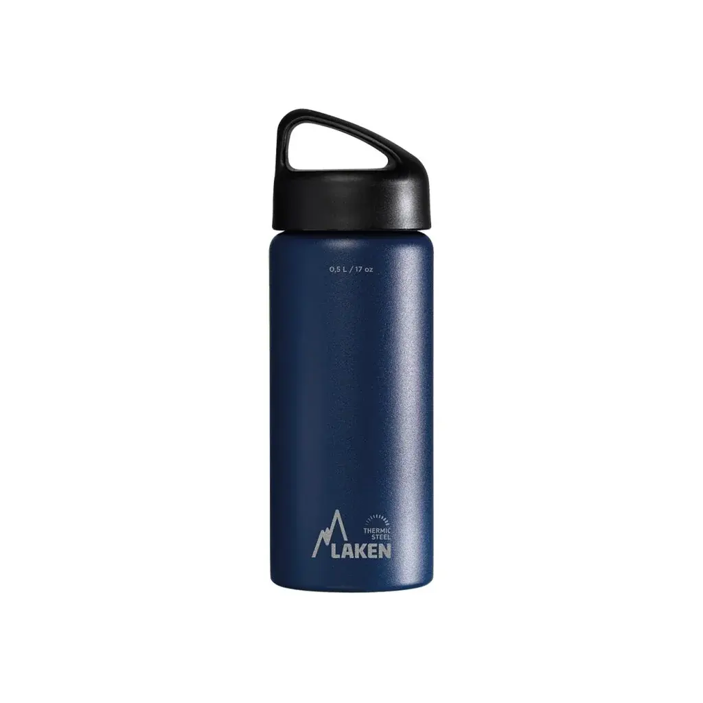 LAKEN Butelka termiczna LAKEN stal Classic 500 ml niebieski