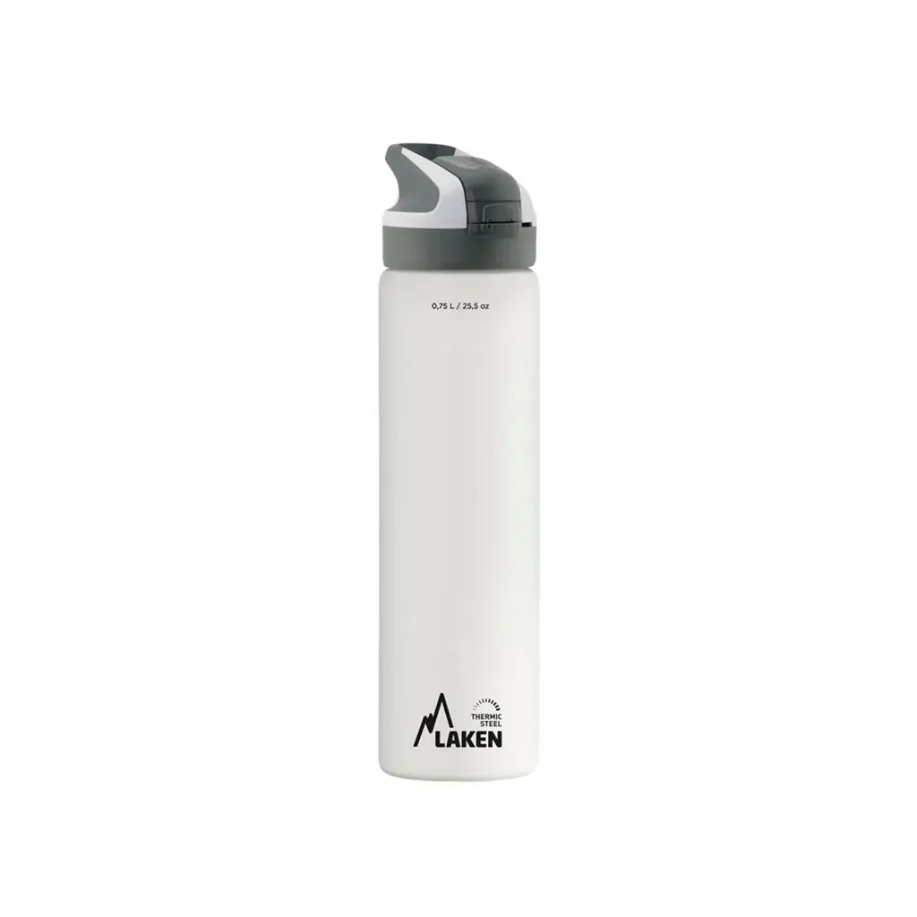 LAKEN Butelka termiczna LAKEN stal Summit 750 ml biały