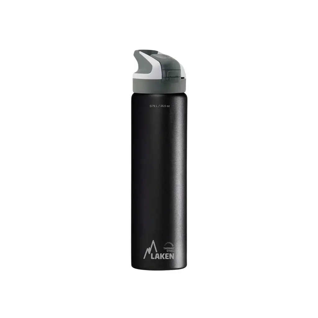 LAKEN Butelka termiczna LAKEN stal Summit 750 ml czarny
