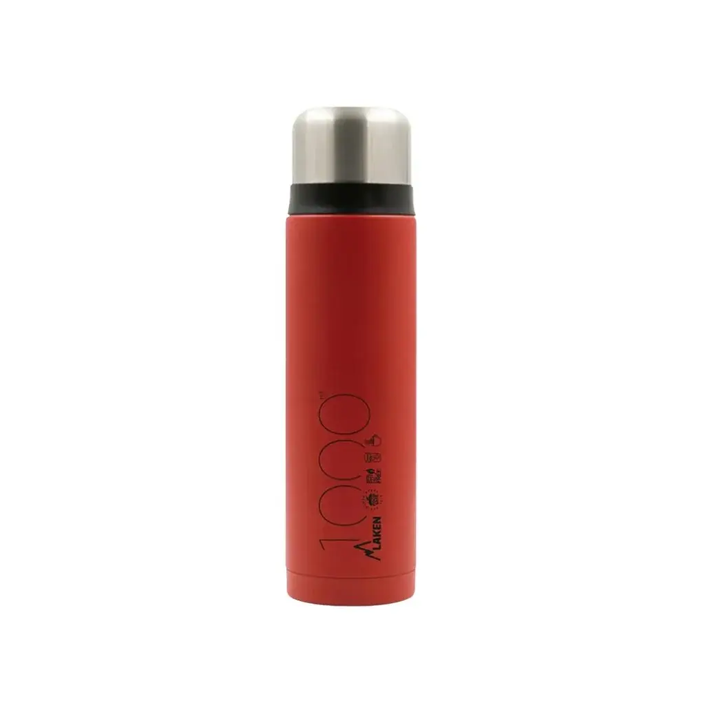 LAKEN Termos LAKEN stal 1000 ml czerwony