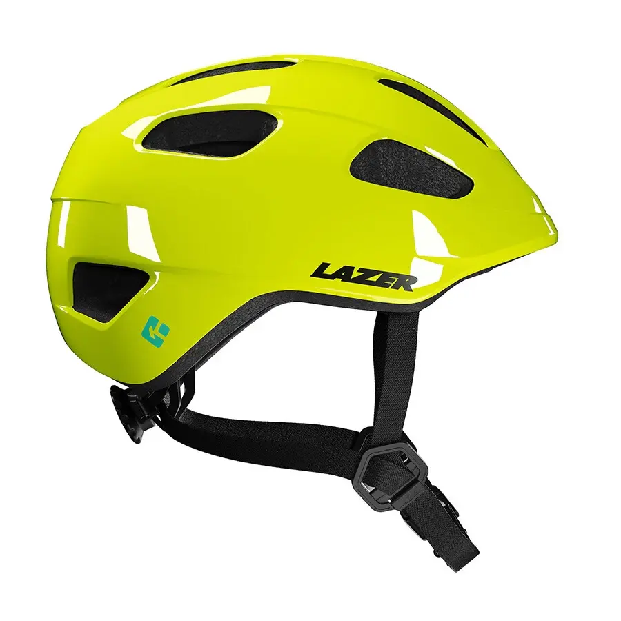 LAZER Kask rowerowy dla dzieci LAZER NUTZ KinetiCore 2.0, żółty