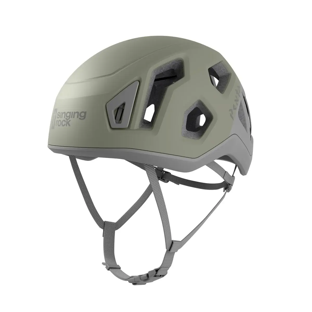 Singing Rock Kask wspinaczkowy Singing Rock Penta olivine gray 48-54cm