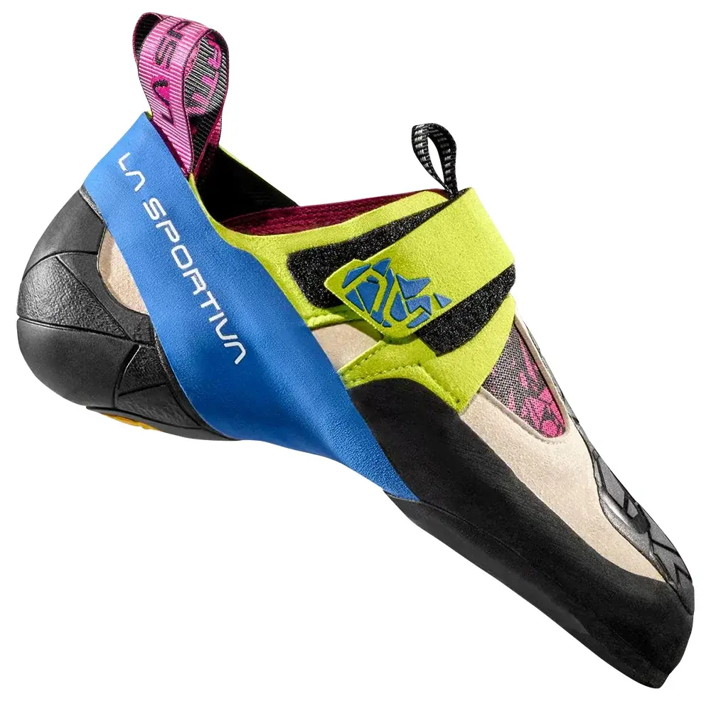 La Sportiva Buty wspinaczkowe La Sportiva Skwama apple green/cobalt blue_e05b13