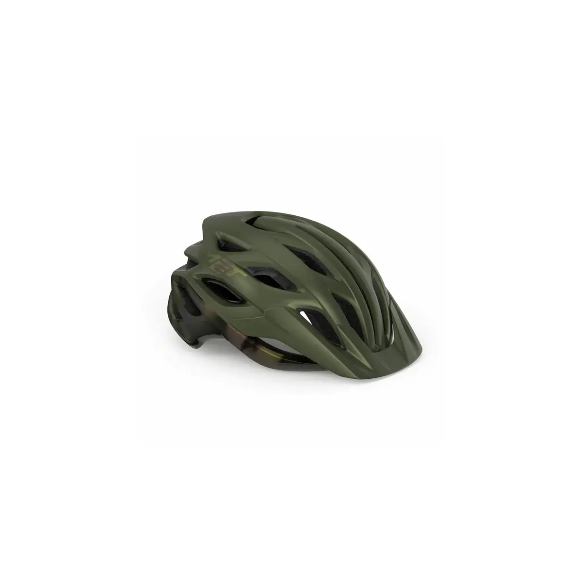 MET Kask rowerowy MTB MET Veleno MIPS olive iridescent matowy