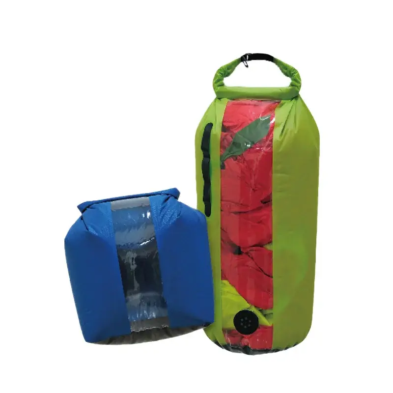 Yate Worek wodoodporny Yate Dry Bag z okienkiem i zaworem L szary