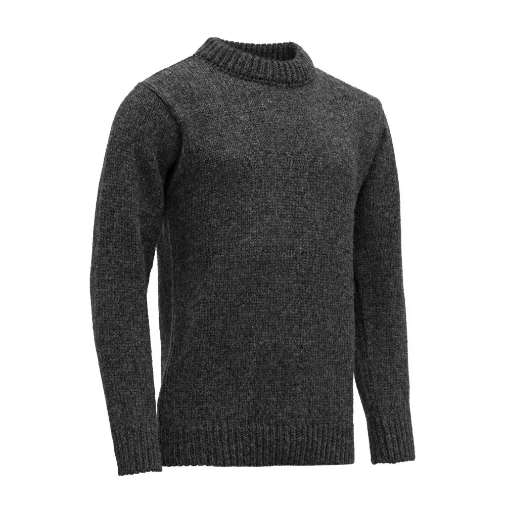 Devold Norweski sweter wełniany Devold Nansen czarny