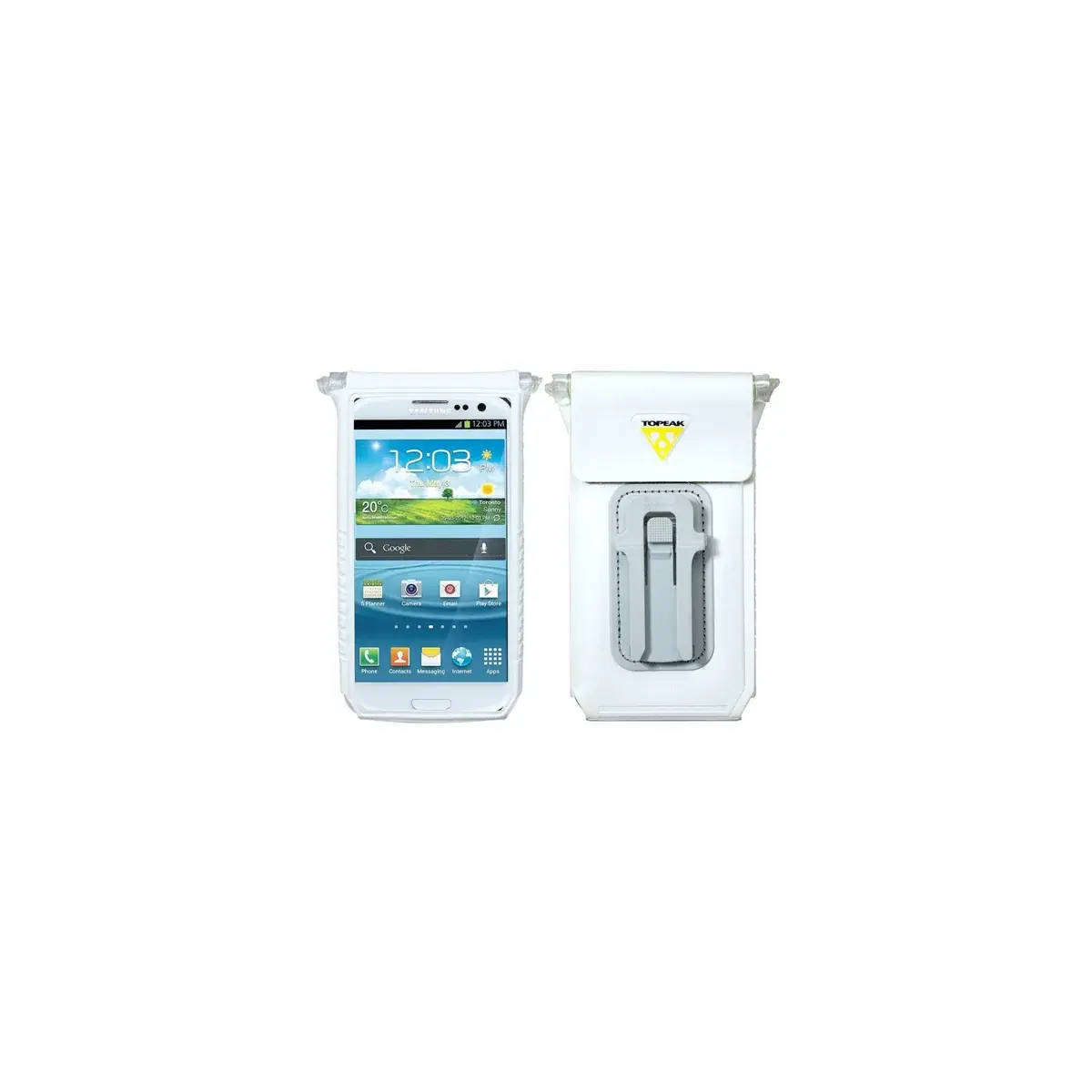 TOPEAK Etui na telefon TOPEAK Smartphone DryBag 5" biały