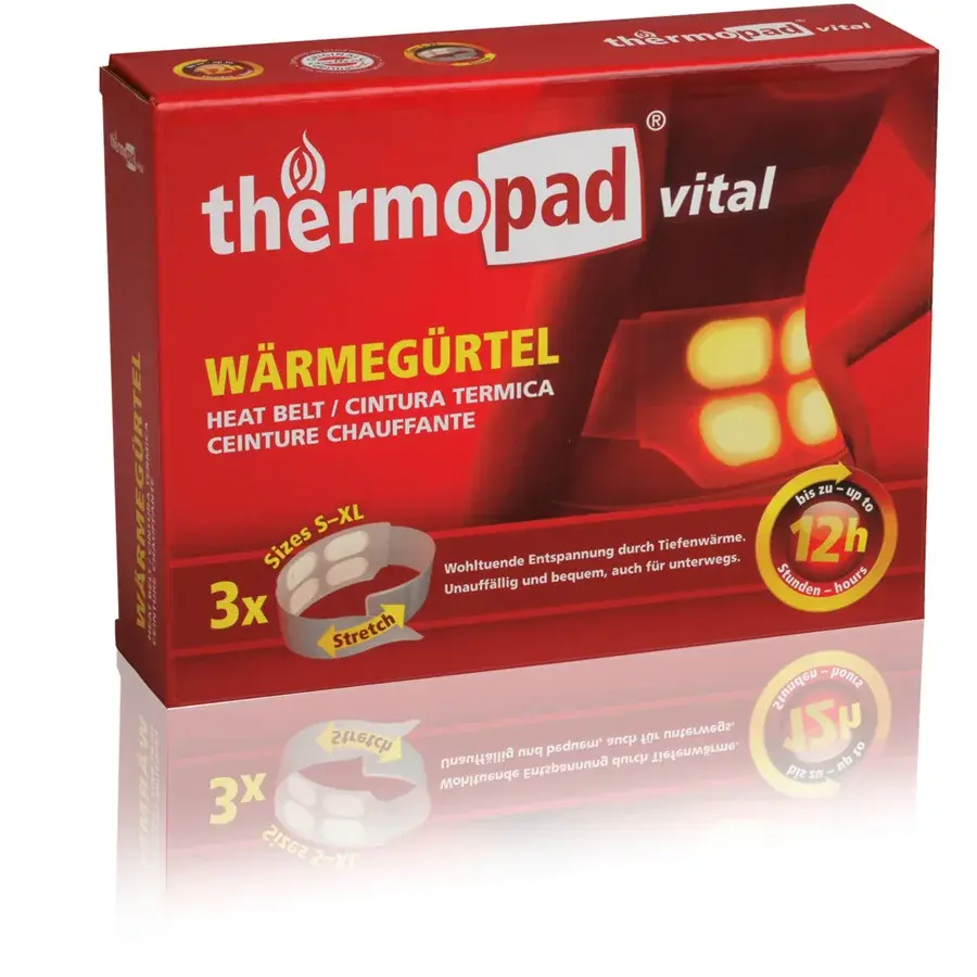 Thermopad Pas rozgrzewający YATE Thermopad 3 szt.