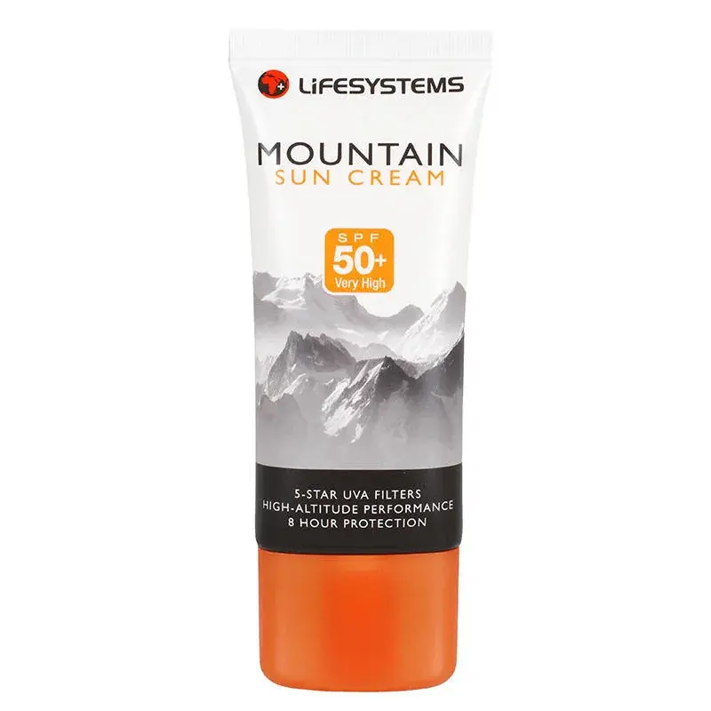 Lifesystems Krem przeciwsłoneczny Lifesystems Mountain SPF50+ Sun Cream 50ml