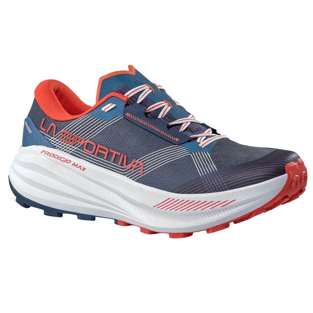 La Sportiva Buty do biegania męskie La Sportiva Prodigio Max night sky/mountain red
