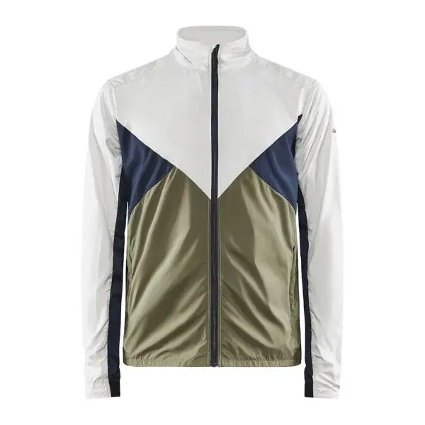 Craft Kurtka sportowa męska Craft ADV Essence Wind szary z ciemnozielonym