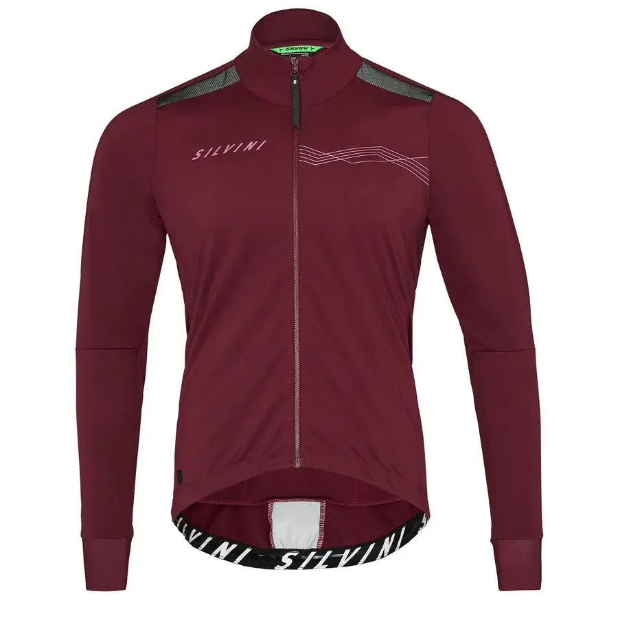 Silvini Kurtka ocieplana męska Silvini Ghisallo MJ2129 merlot