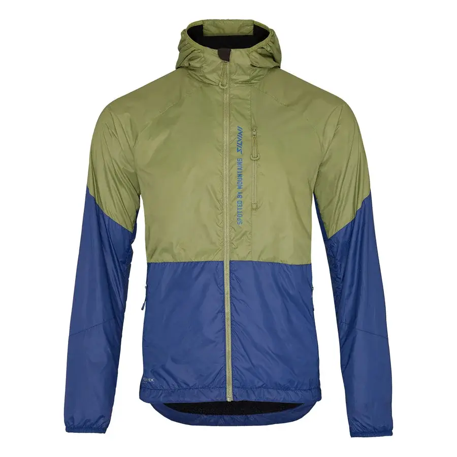 Kurtka skiturowa męska Silvini Sassolungo MJ2507 olive-navy