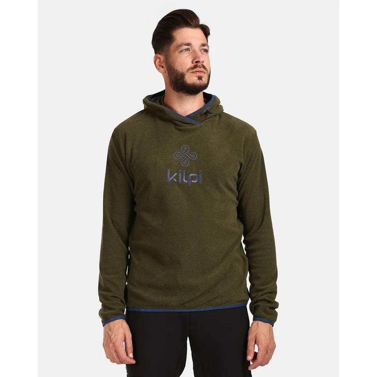 Kilpi Bluza polarowa męska Kilpi Flond-M ciemnozielony