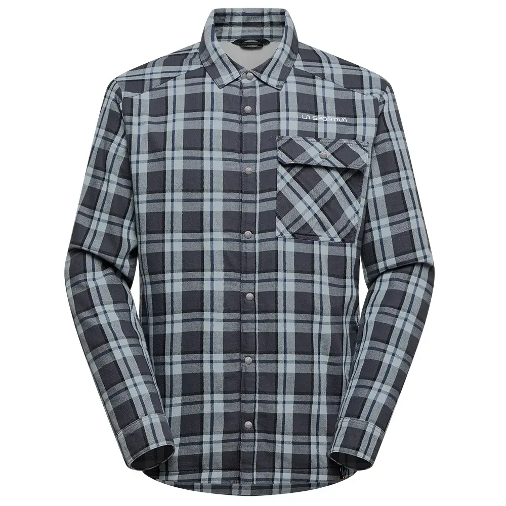 Koszula męska La Sportiva Rambler Lined Flannel Shirt onyx/chalk