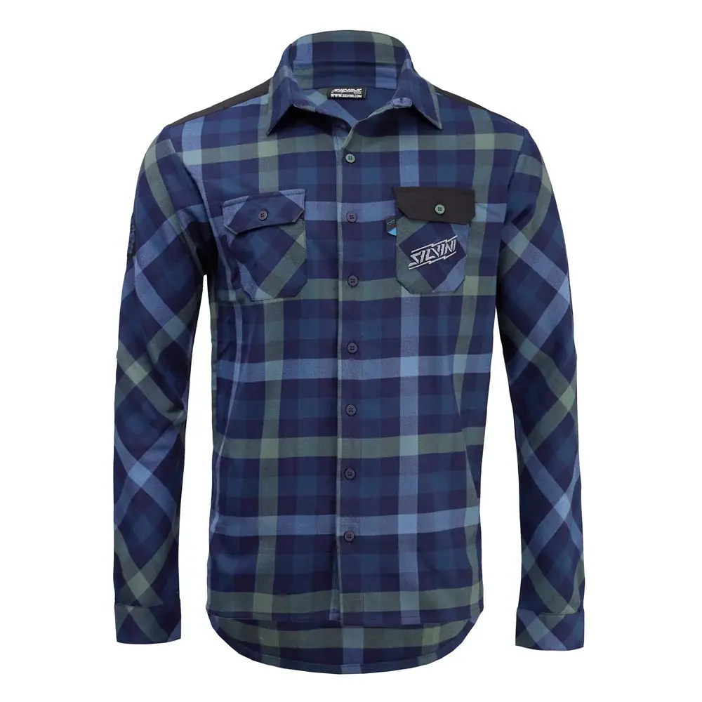 Silvini Koszula męska Silvini Farini Navy-garden