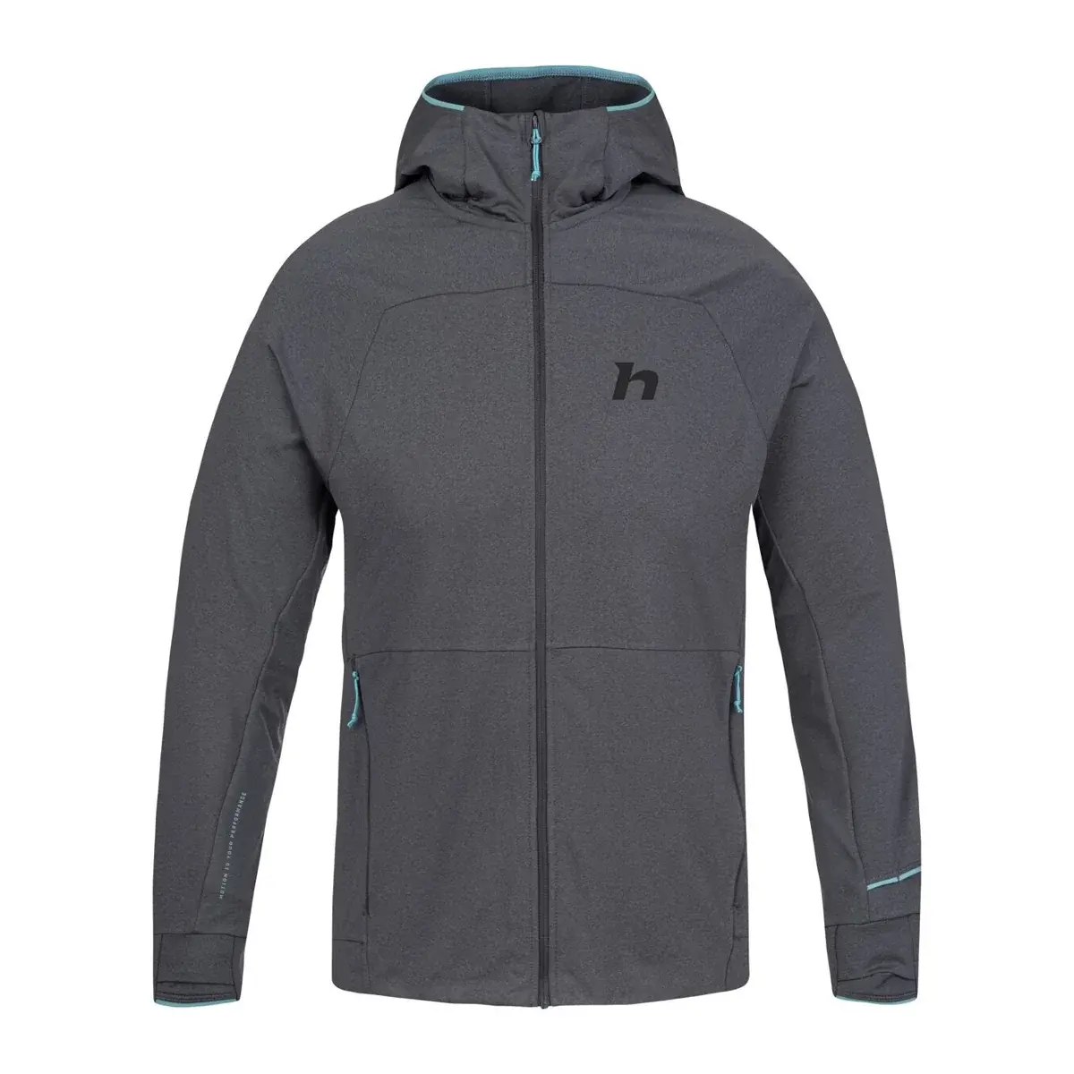 Hannah Bluza męska Hannah Ethan Hoody anthracite mel