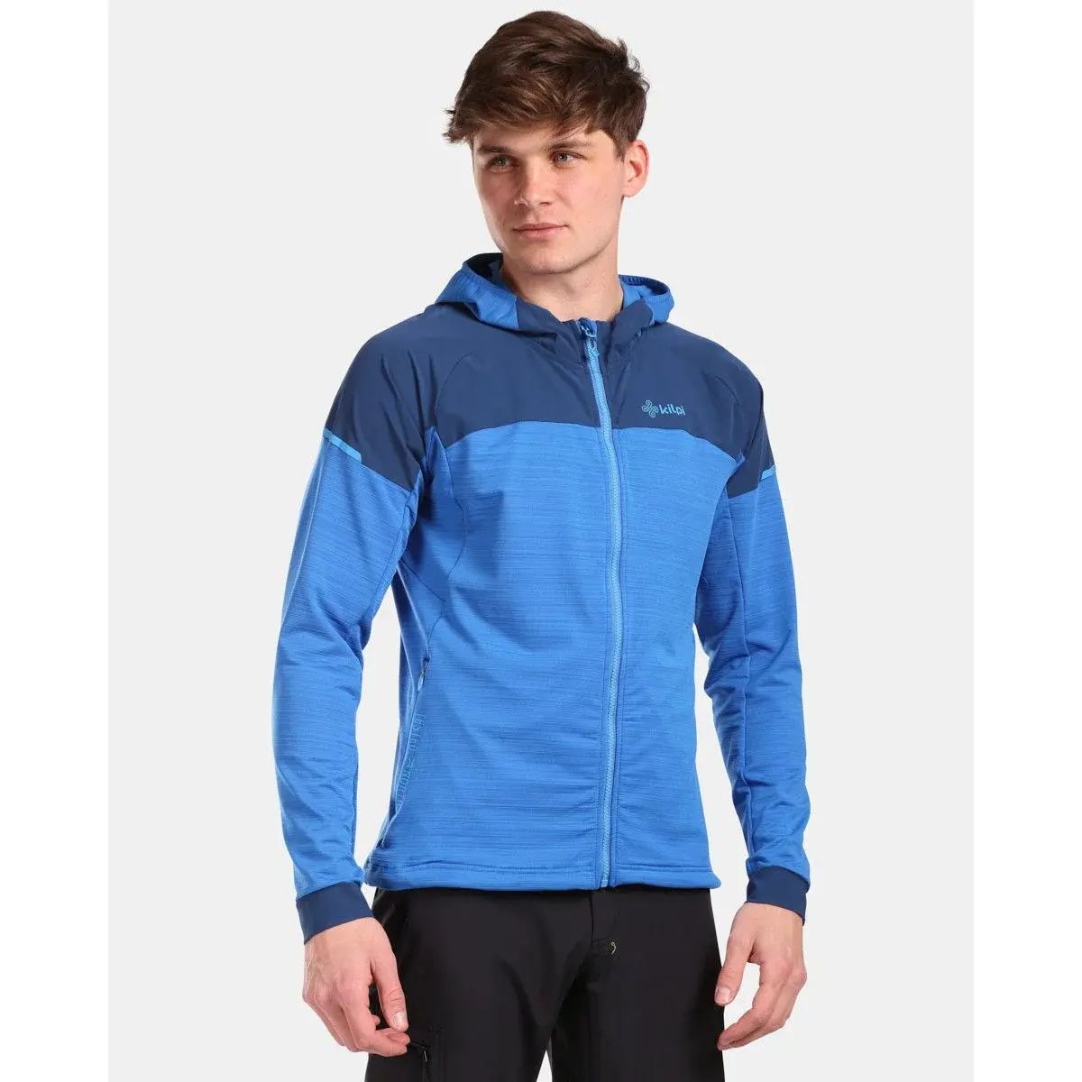 Kilpi Bluza z kapturem stretchowa męska Kilpi Mephis-M niebieski
