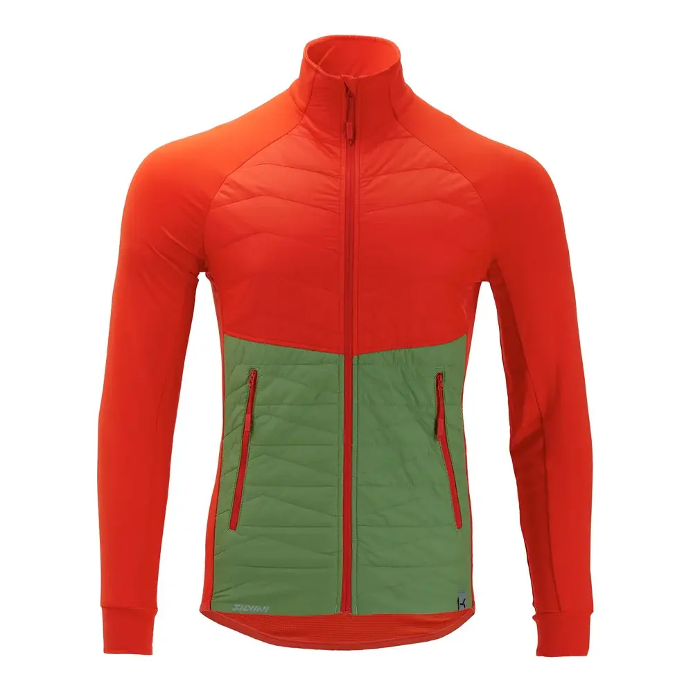 Silvini Bluza termoaktywna męska Silvini Grado MJ1714 ruby-green