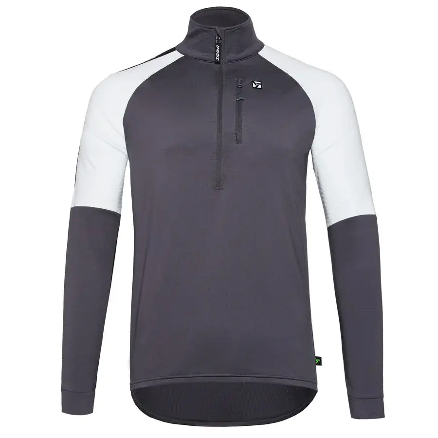 Silvini Bluza męska Silvini Marone MJ1900 charcoal-cloud