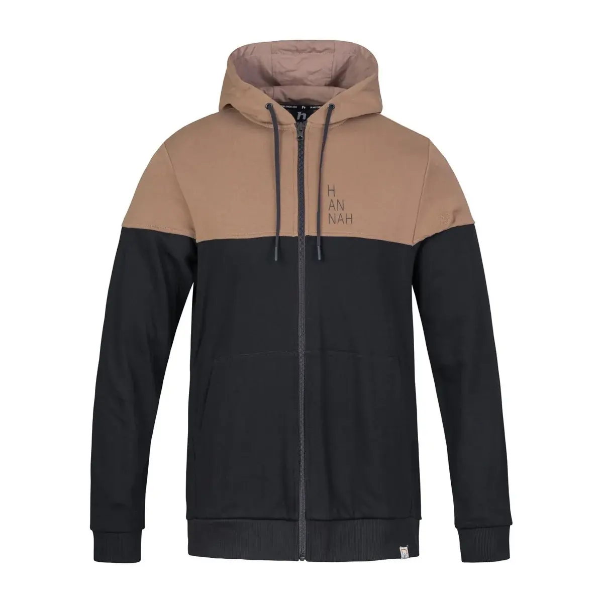 Bluza turystyczna męska Hannah Fezco Hoody Anthracite/coca mocha