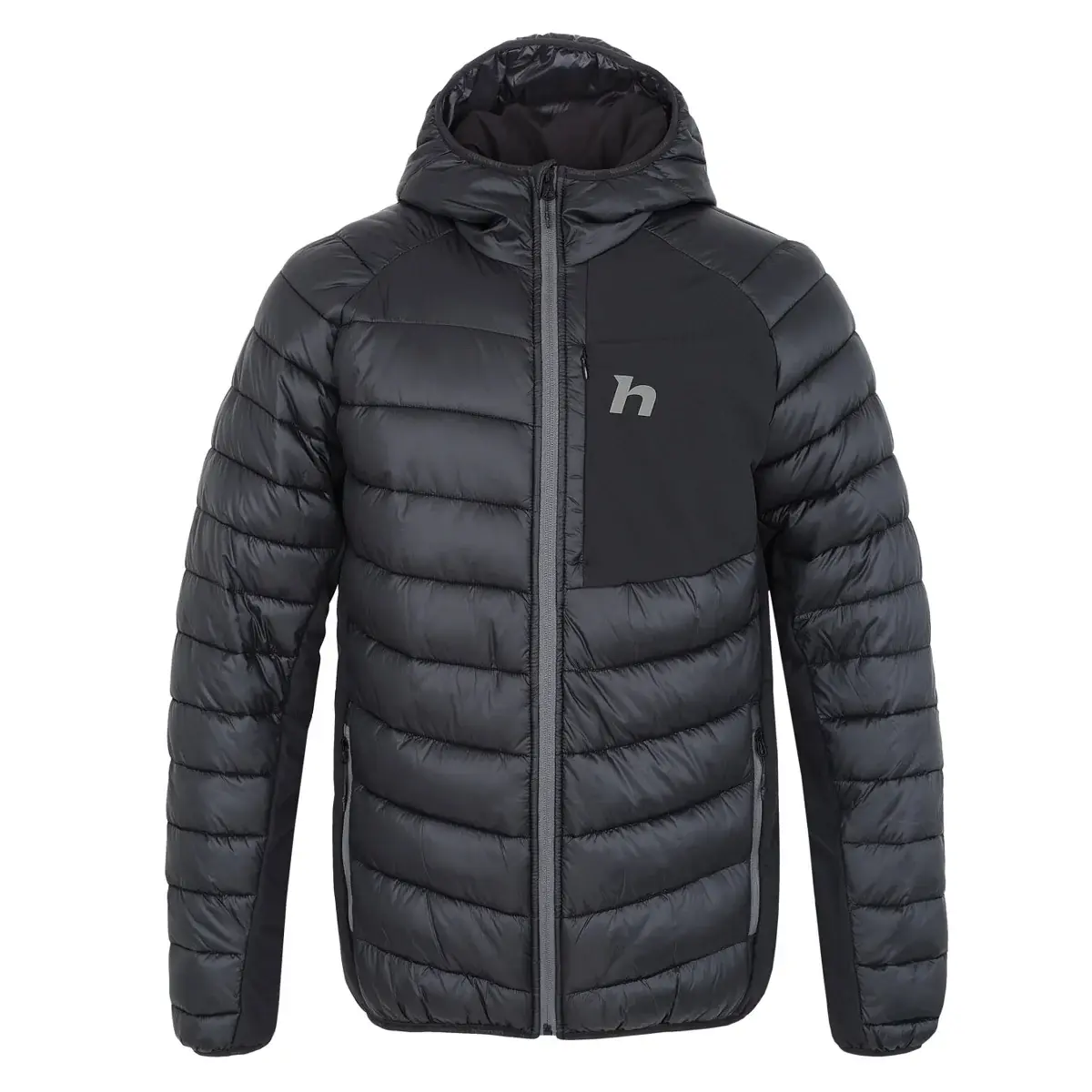 Kurtka ocieplana męska Hannah Revel Hoody Anthracite 2