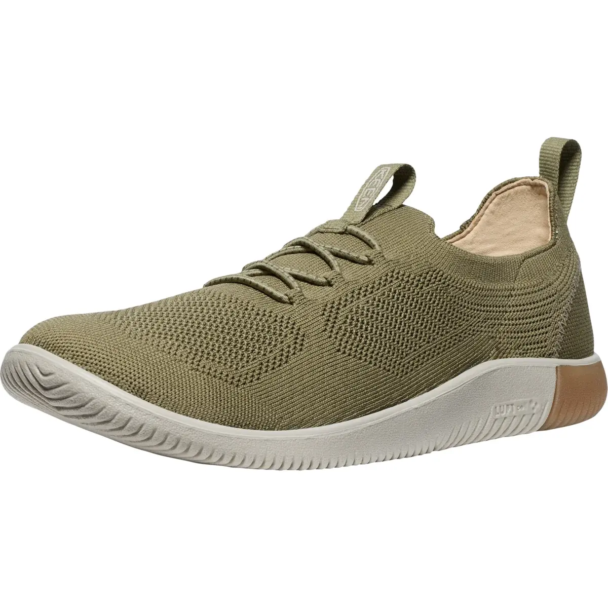 KEEN Buty barefoot męskie KEEN KNX Knit Lace Men martini olive/plaza taupe