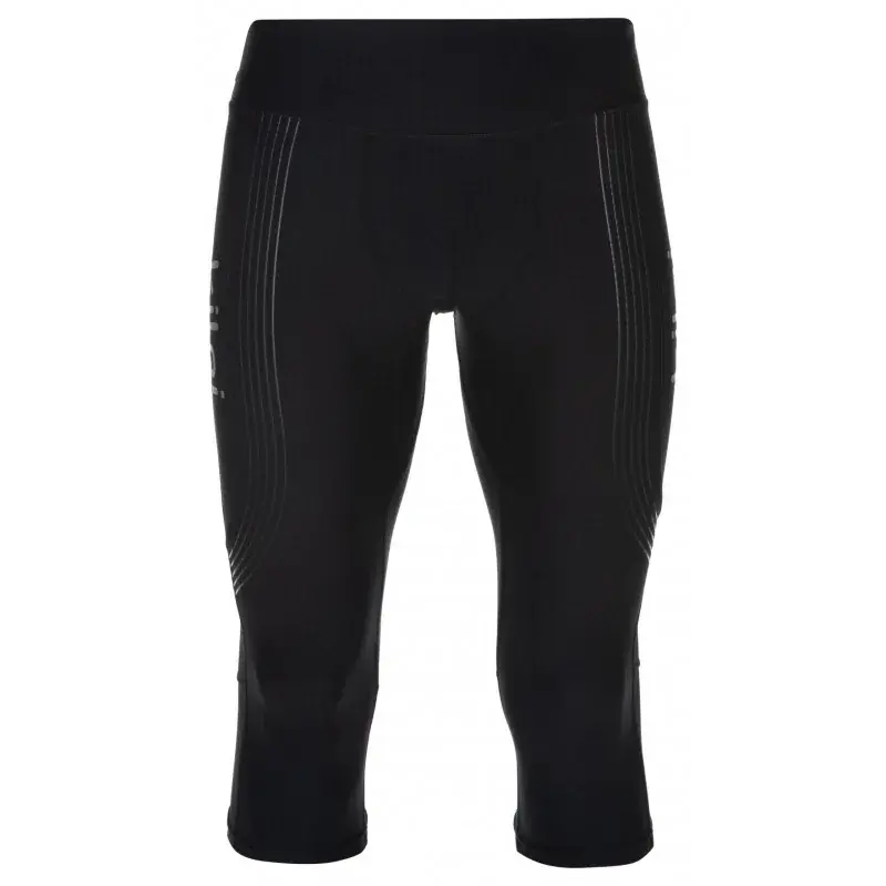 Kilpi Legginsy do biegania 3/4 męskie Kilpi Terry-M Czarny
