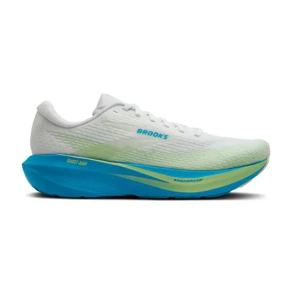 Brooks Buty do biegania męskie Brooks Ghost AMP M White/Blue/Paradise Green