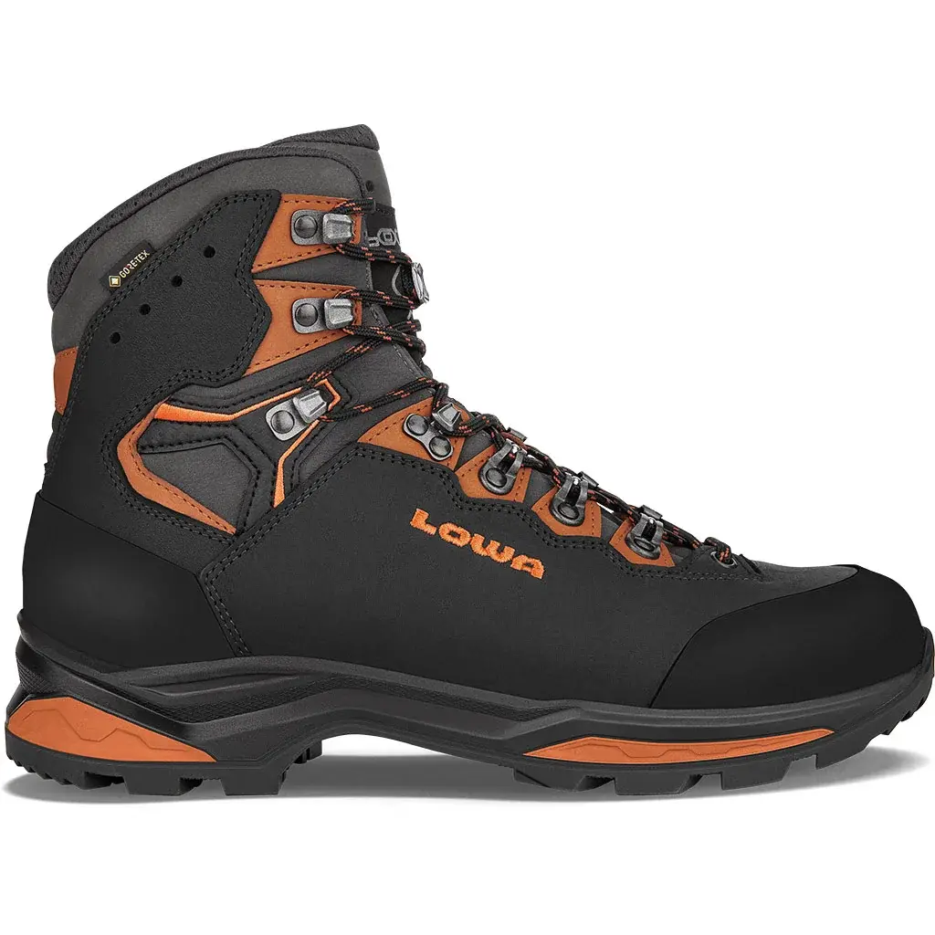 Buty za kostkę męskie Lowa Camino Evo GTX Black/orange