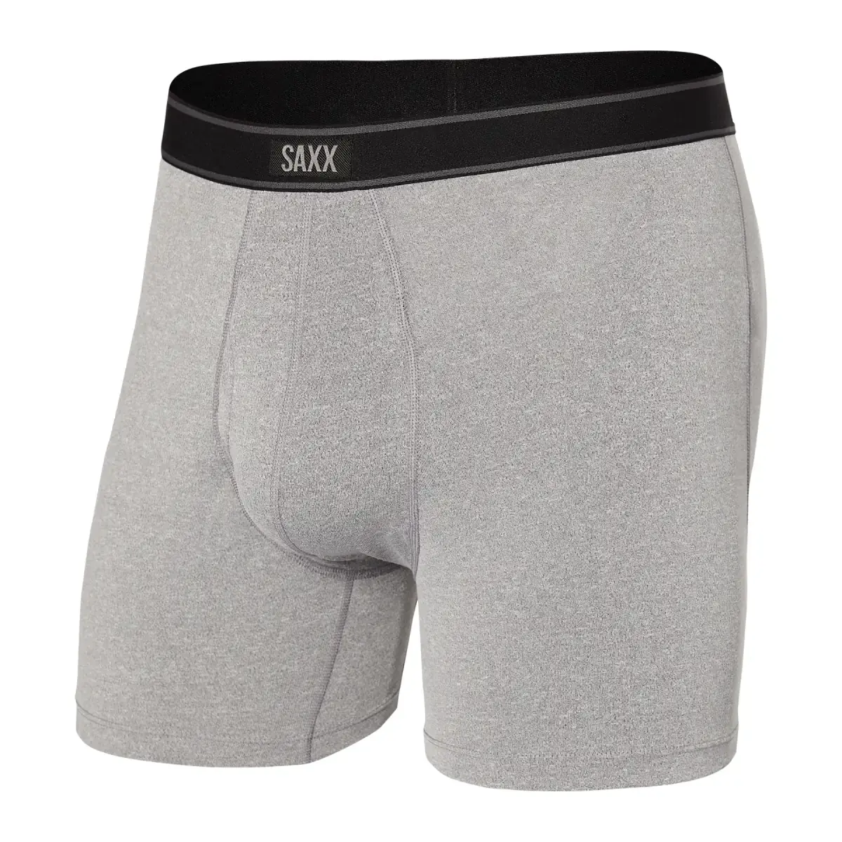 SAXX Bokserki męskie SAXX Daytripper Boxer Brief Fly Grey Heather