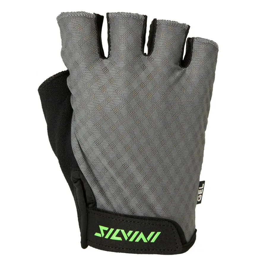 Silvini Rękawiczki rowerowe męskie Silvini Gaiono grey-green