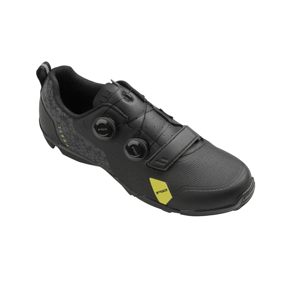 R2 Buty rowerowe męskie R2 Terra czarny, szary ATSH06A