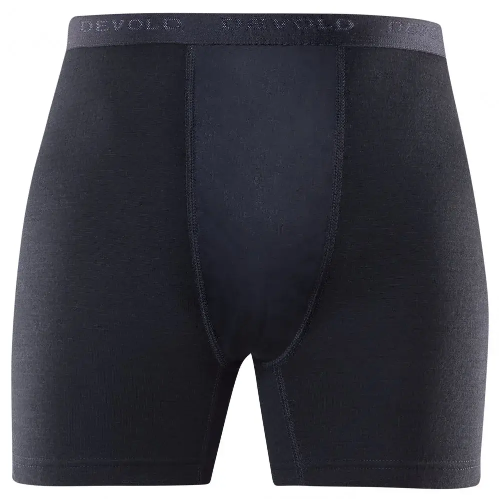 Devold Dwuwarstwowe bokserki merino męskie Devold Duo active czarny